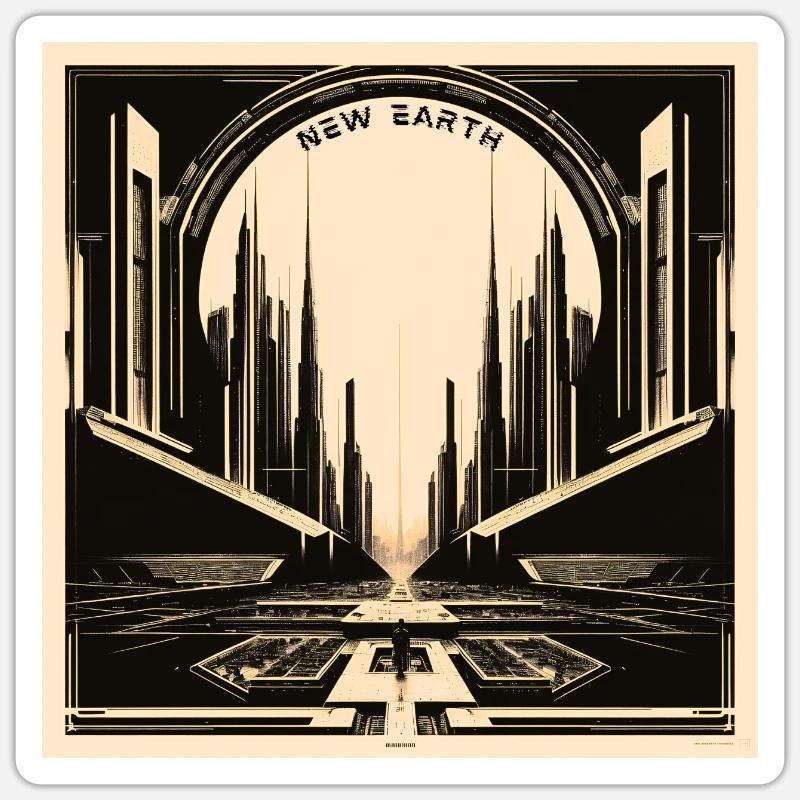 Sticker taille S (10 x 10 cm) - 