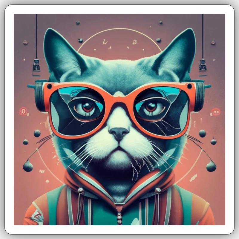 Sticker Größe S (10 x 10 cm) - 