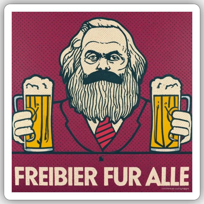 Sticker Größe S (10 x 10 cm) - 