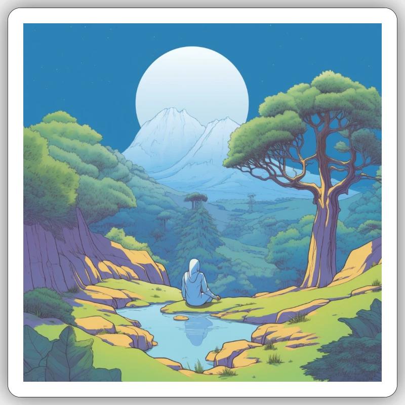 Sticker taille S (10 x 10 cm) - 