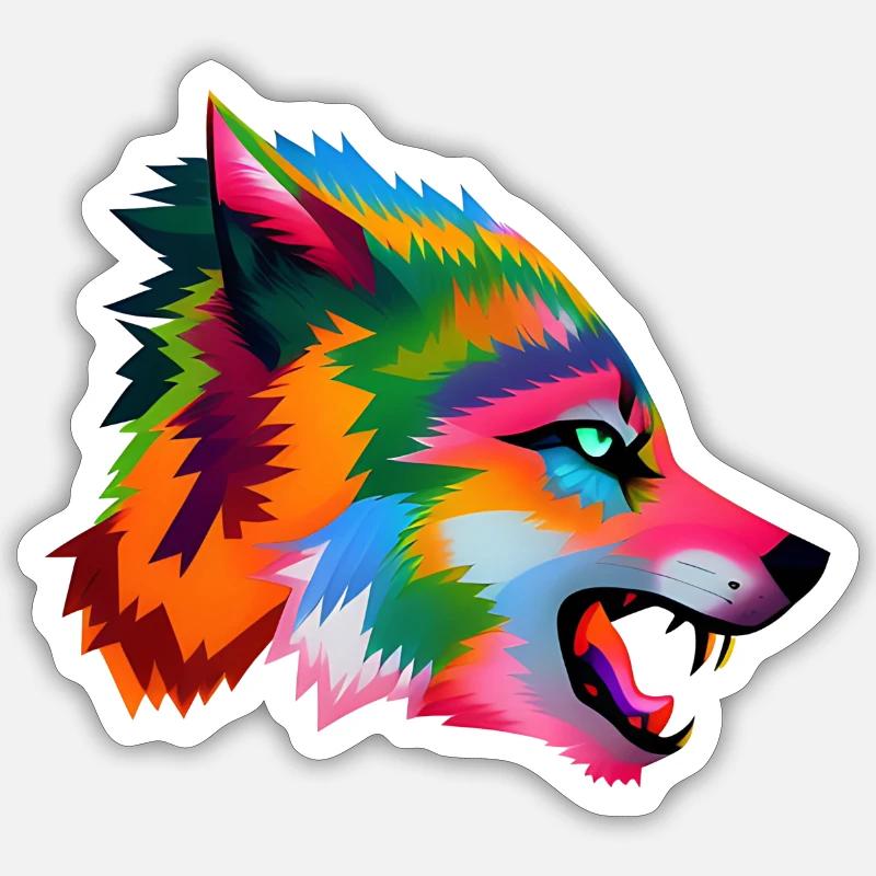 Sticker Größe S (10 x 10 cm) - 