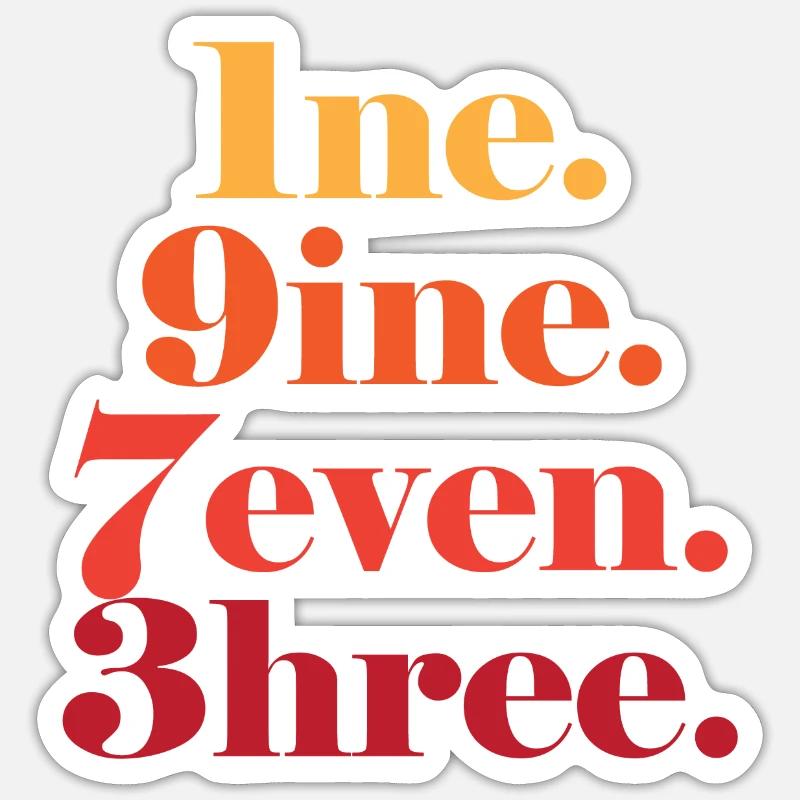 Sticker taille S (10 x 10 cm) -