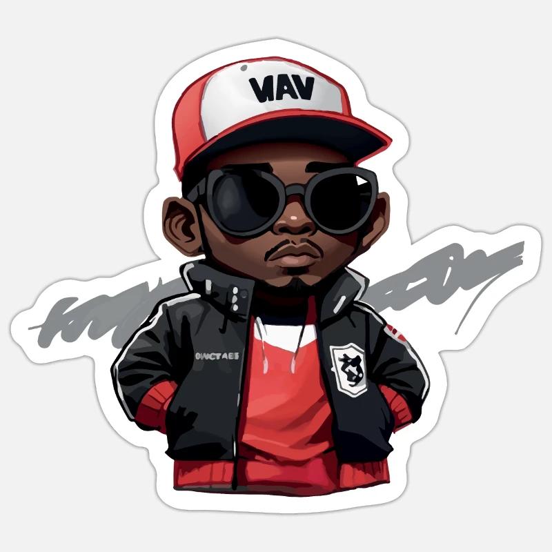 Sticker taille S (10 x 10 cm) - 