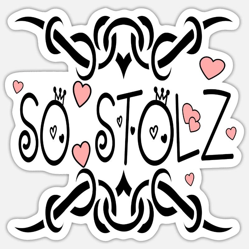 Sticker Größe S (10 x 10 cm) - 