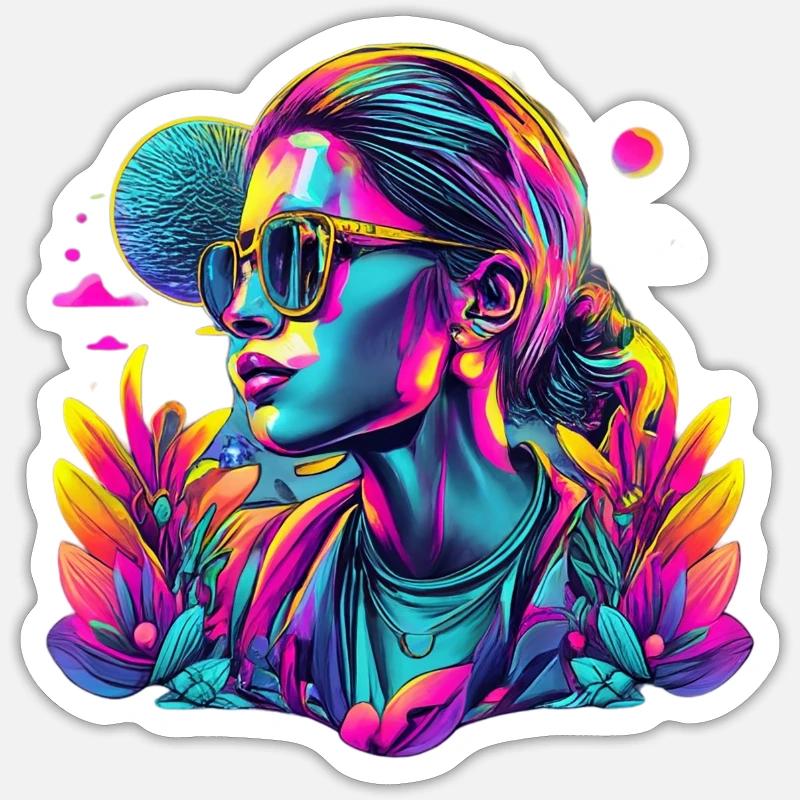 Sticker Größe S (10 x 10 cm) - 