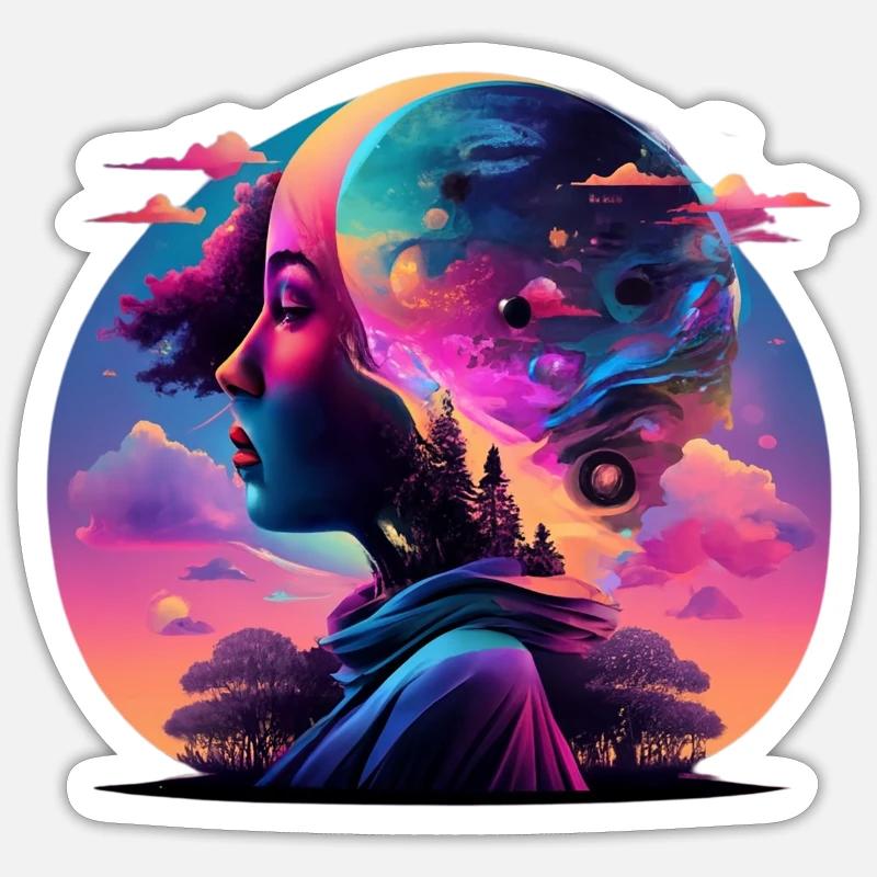 Sticker taille S (10 x 10 cm) - 