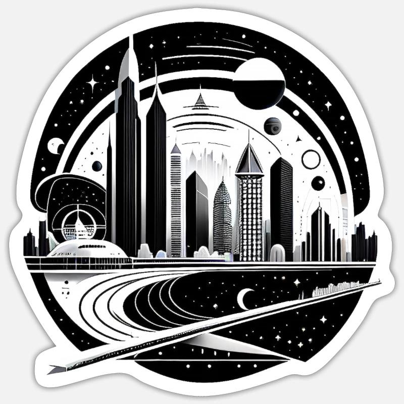 Cité de l’espace 01 Sticker taille S (10 x 10 cm)