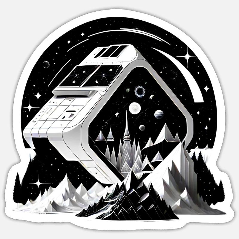 Sticker taille S (10 x 10 cm) - 