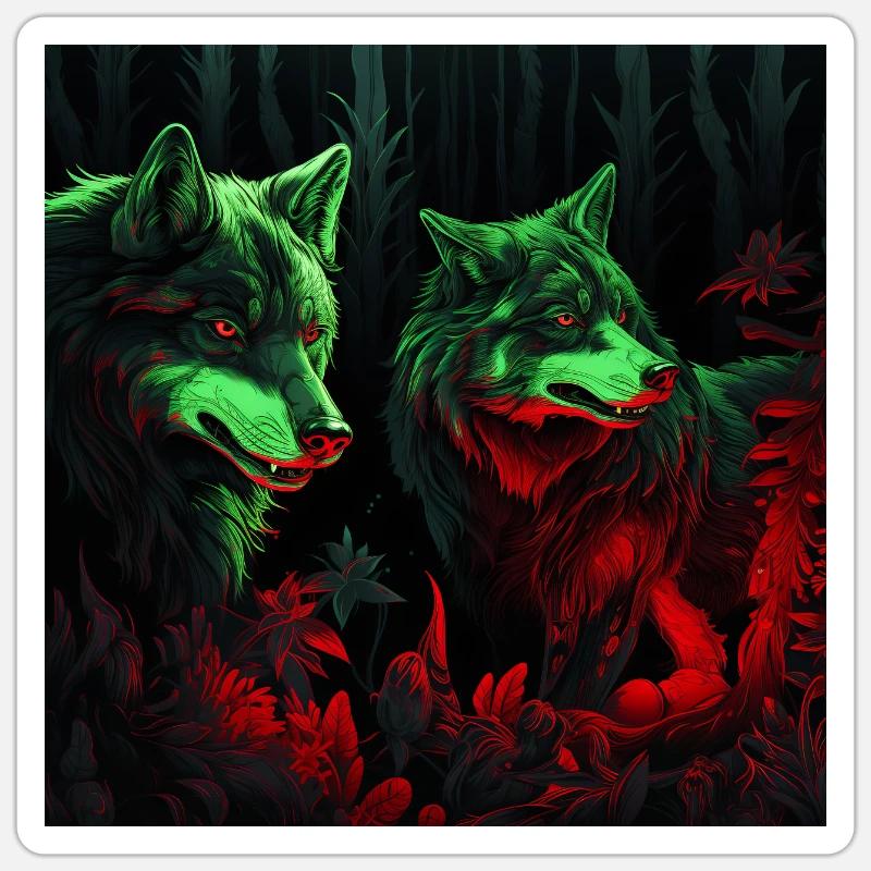 Sticker Größe S (10 x 10 cm) -