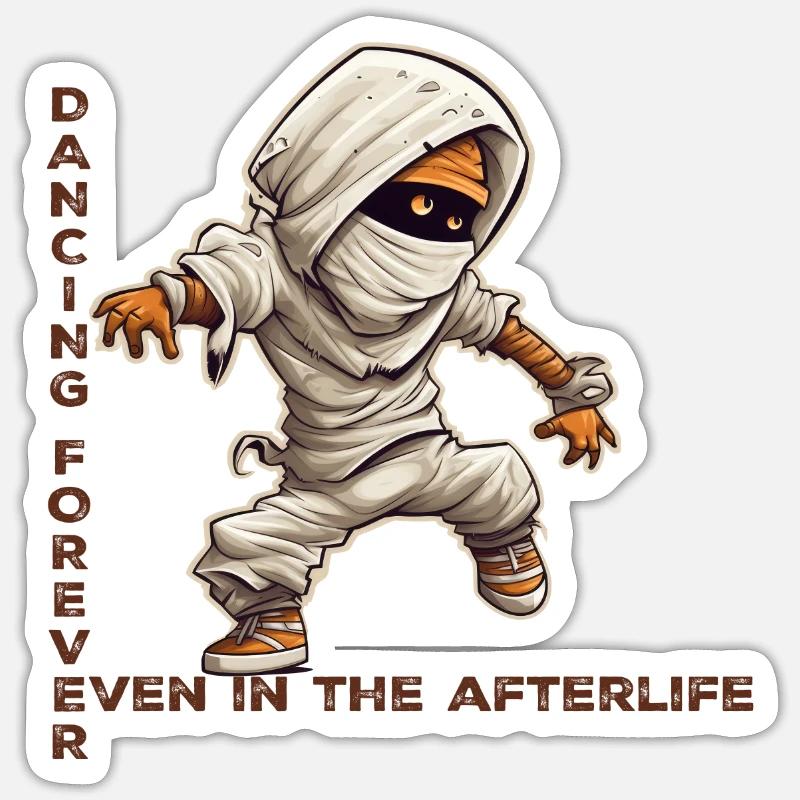 Dancing forever Sticker Größe S (10 x 10 cm)