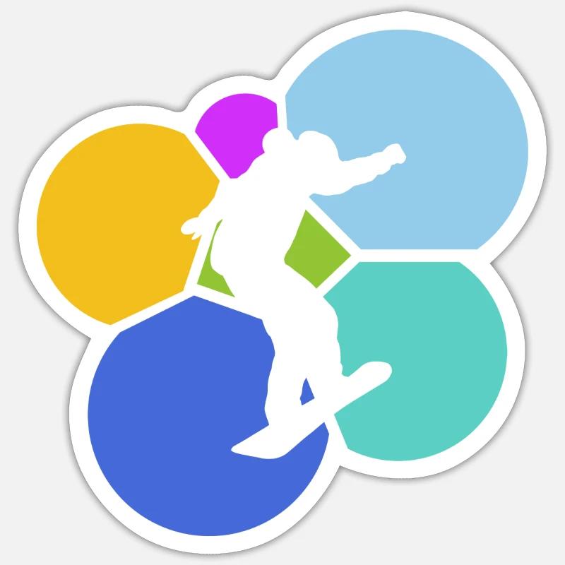 Sticker Größe S (10 x 10 cm) - 