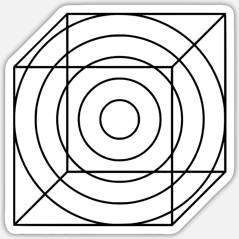 Sticker taille S (10 x 10 cm) - 