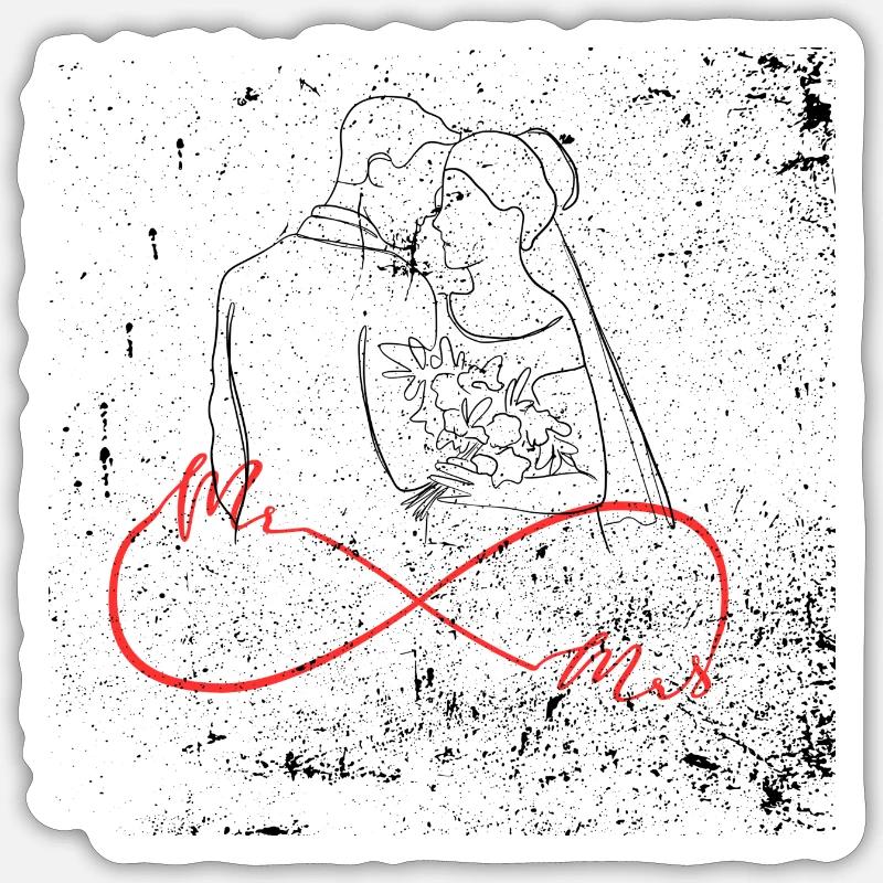 Sticker Größe S (10 x 10 cm) - 