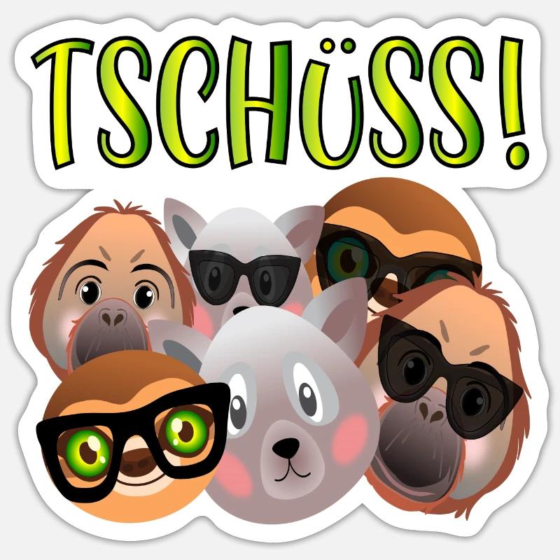 Sticker Größe S (10 x 10 cm) - 