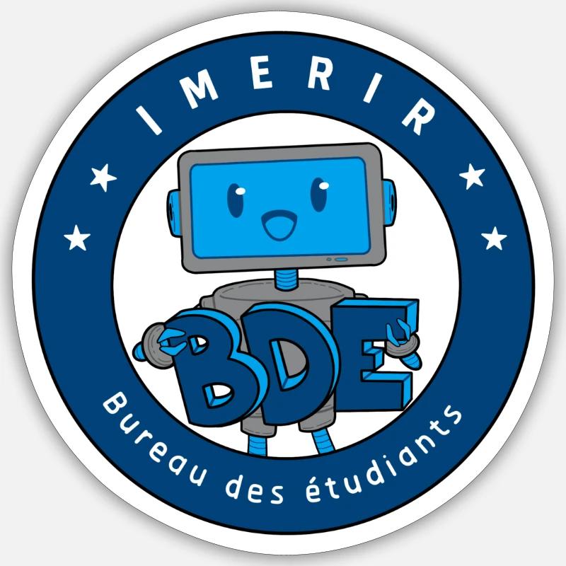 BDE 2022 2023 Sticker taille S (10 x 10 cm)
