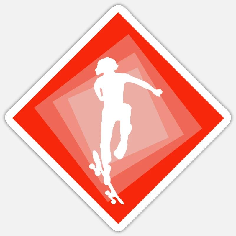 Sticker taille S (10 x 10 cm) -