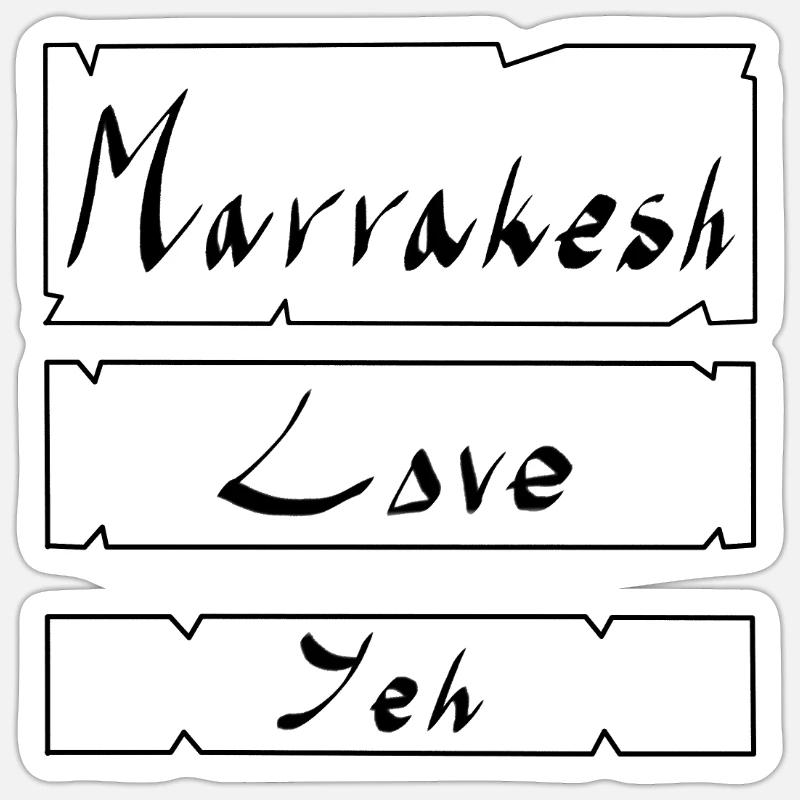 Sticker taille S (10 x 10 cm) - 