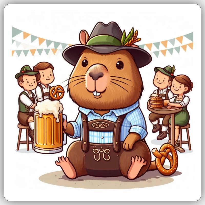 Sticker Größe S (10 x 10 cm) - 