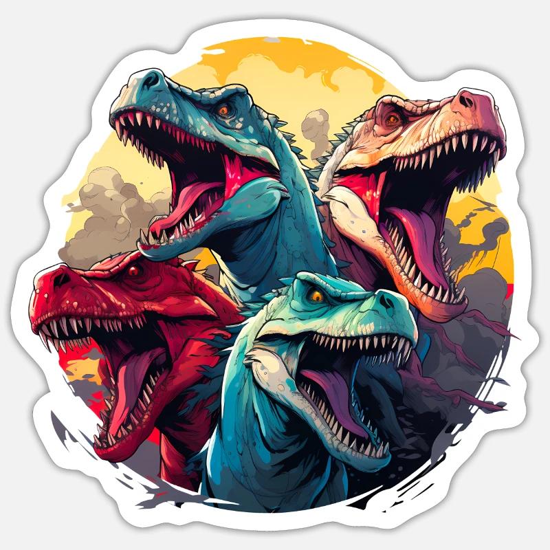 Sticker Größe S (10 x 10 cm) - 
