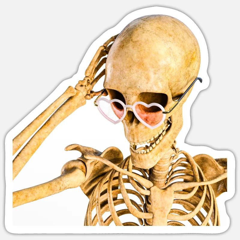 Wer bin ich nochmal? Sticker Größe S (10 x 10 cm)