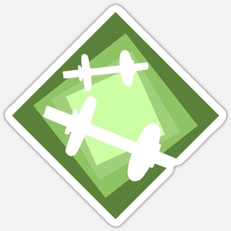 Sticker size S (10 x 10 cm) - 