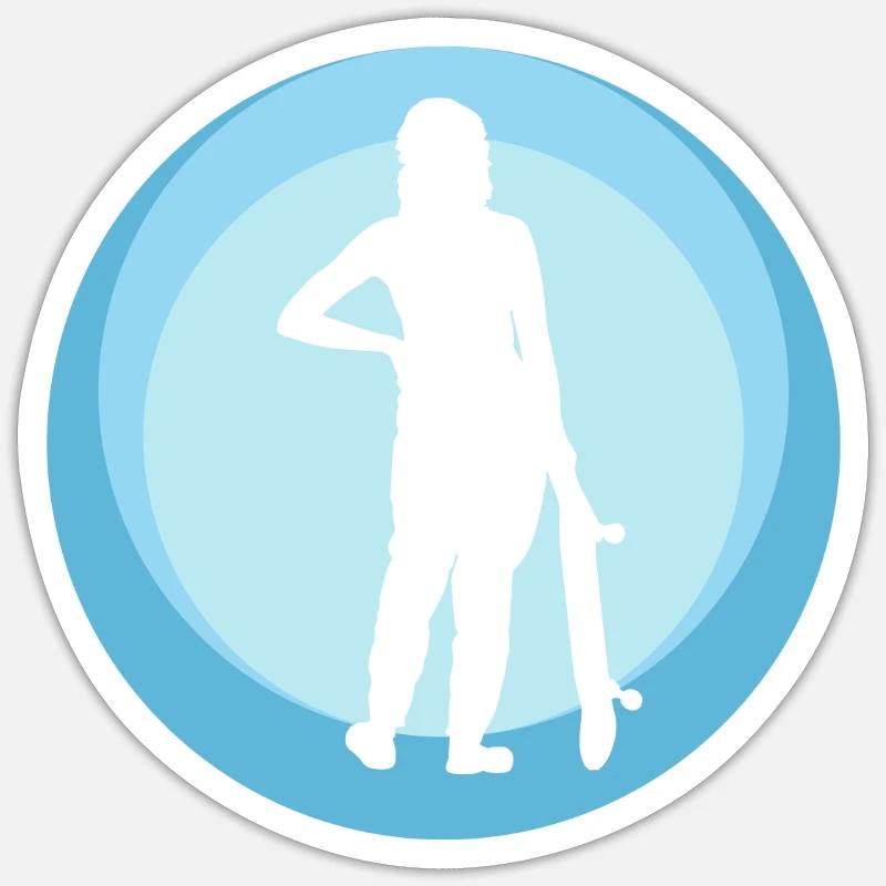 Sticker taille S (10 x 10 cm) - 