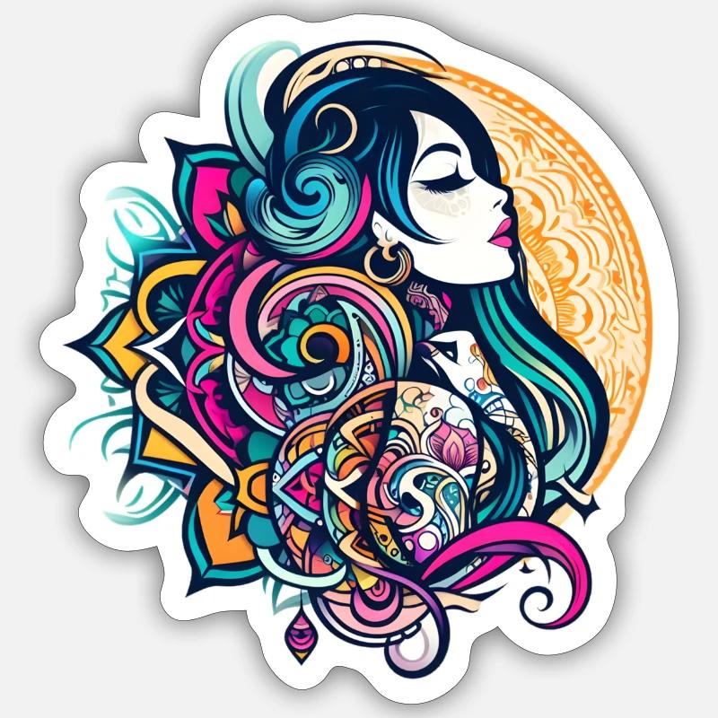 Sticker taille S (10 x 10 cm) - 