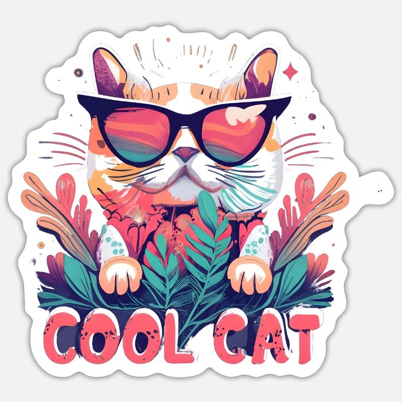 Sticker taille S (10 x 10 cm) - 