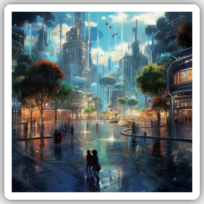 Sticker size S (10 x 10 cm) - 