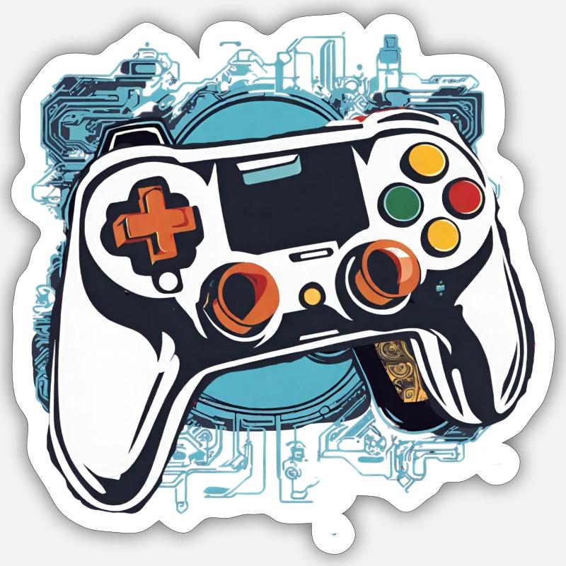 Controller Sticker Größe S (10 x 10 cm)