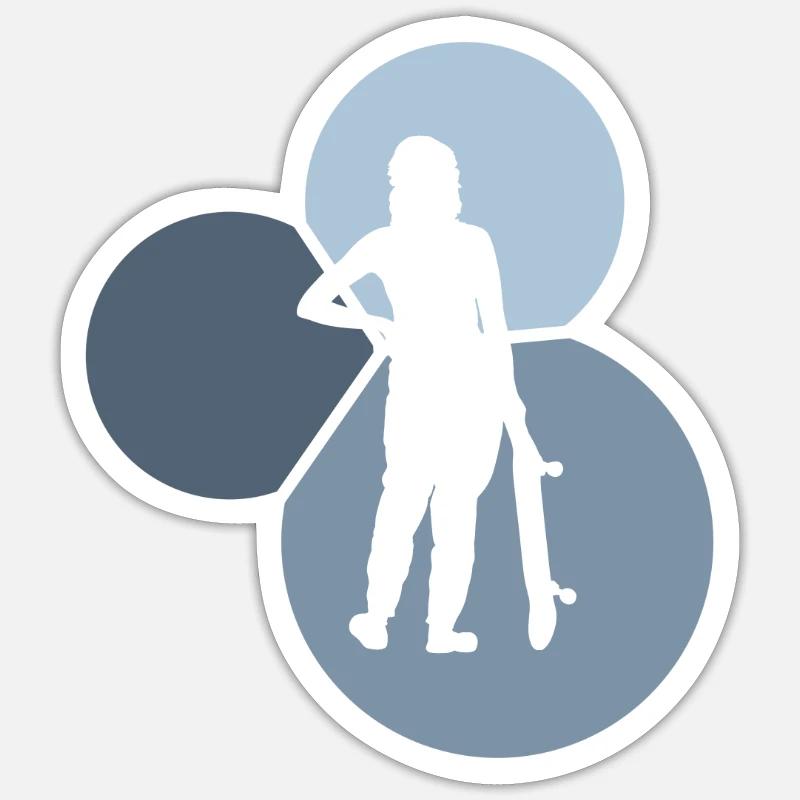 Sticker Größe S (10 x 10 cm) - 