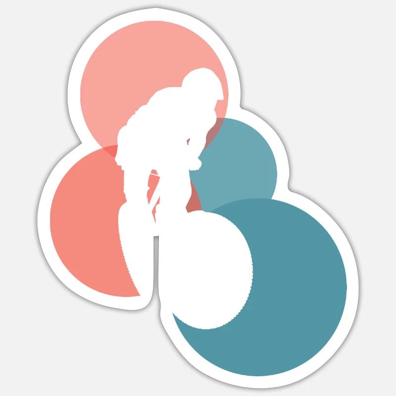 Sticker taille S (10 x 10 cm) - 