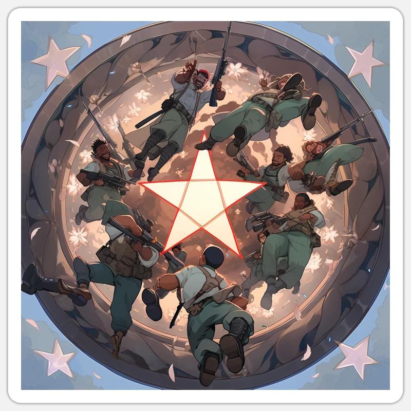 Sticker taille S (10 x 10 cm) - 