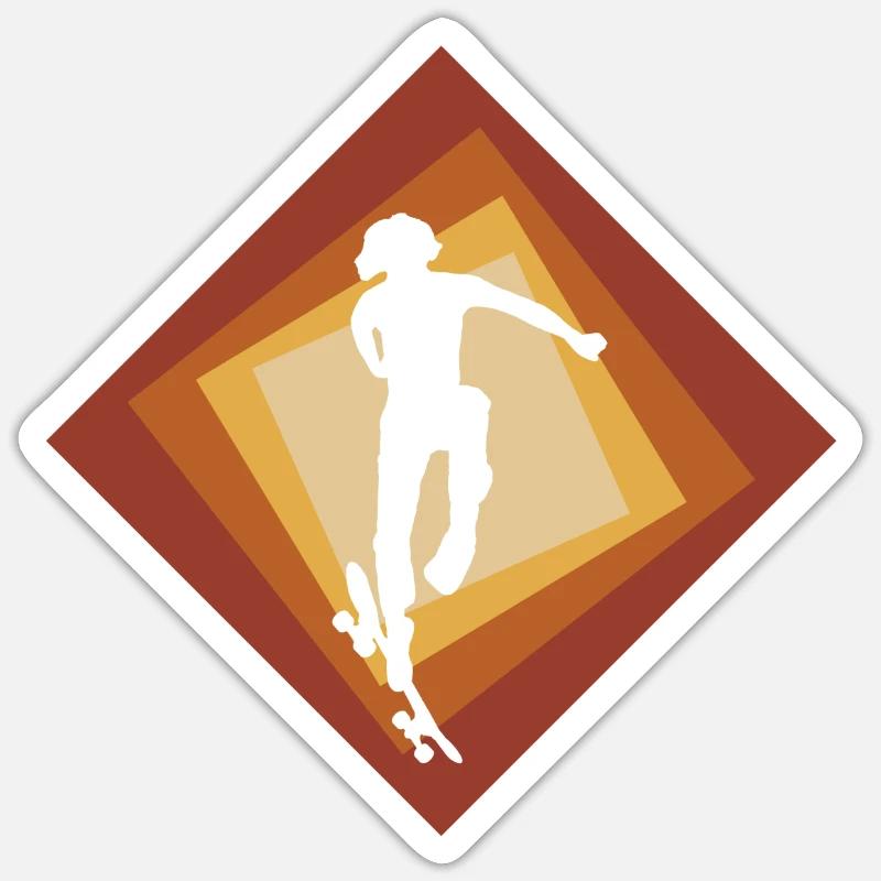 Sticker Größe S (10 x 10 cm) - 