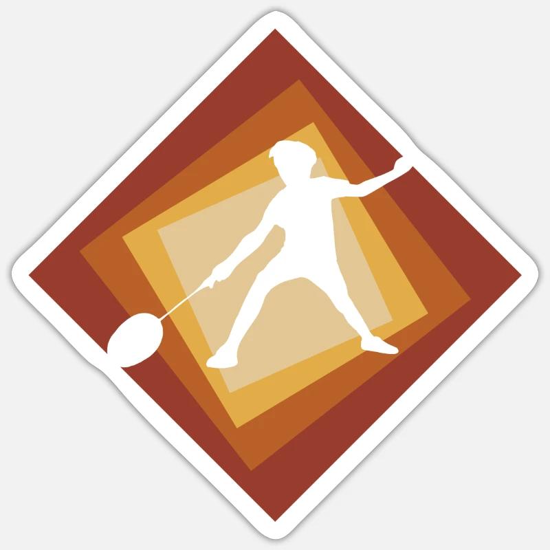 Sticker taille S (10 x 10 cm) - 