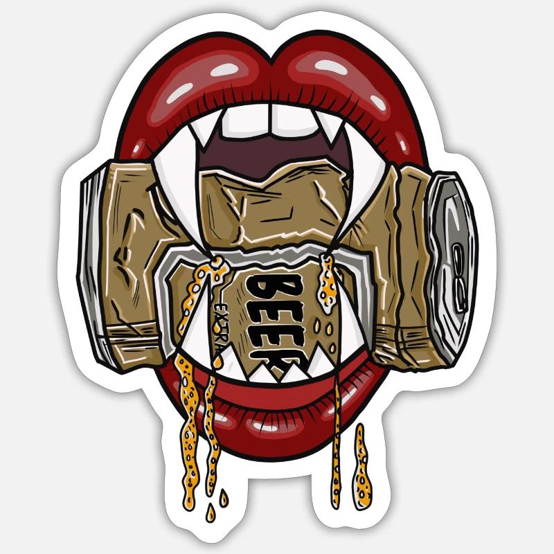 Sticker taille S (10 x 10 cm) - 