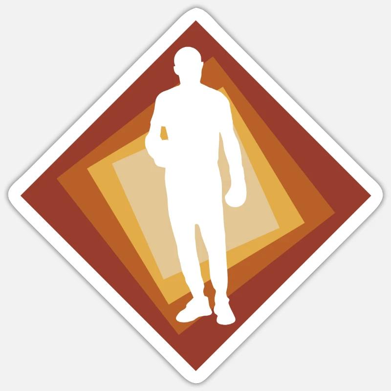 Sticker Größe S (10 x 10 cm) - 