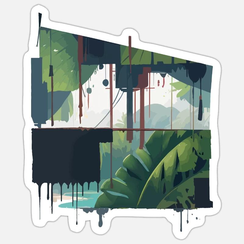 Sticker Größe S (10 x 10 cm) - 