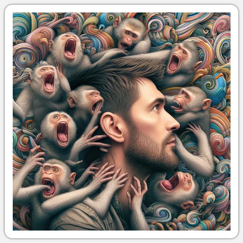 Sticker taille S (10 x 10 cm) - 