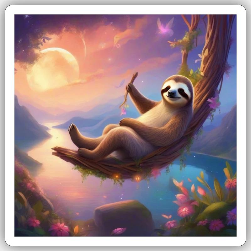 take it easy Sticker size S (10 x 10 cm)