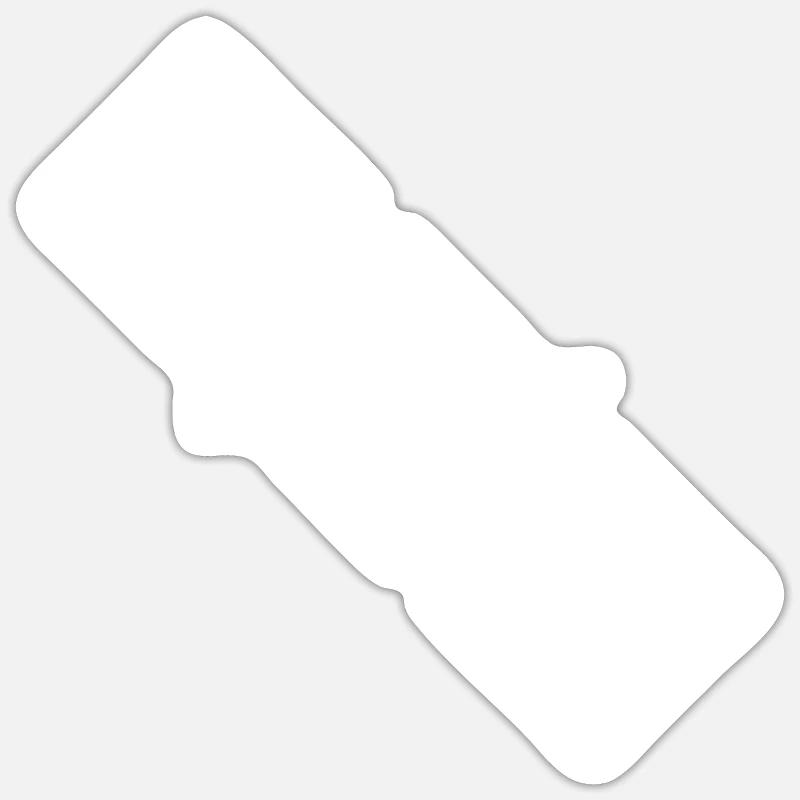 Birth Norbert - Sticker size S (10 x 10 cm) - white matte