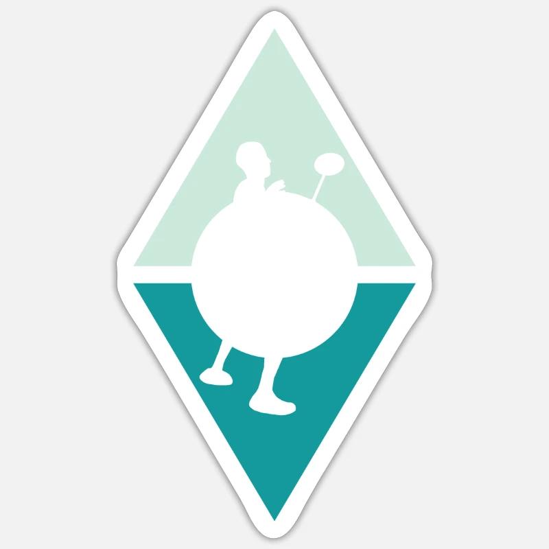 Sticker taille S (10 x 10 cm) - 