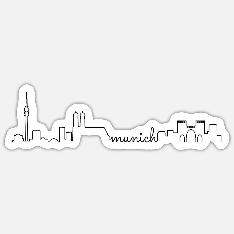 Sticker Größe S (10 x 10 cm) - 