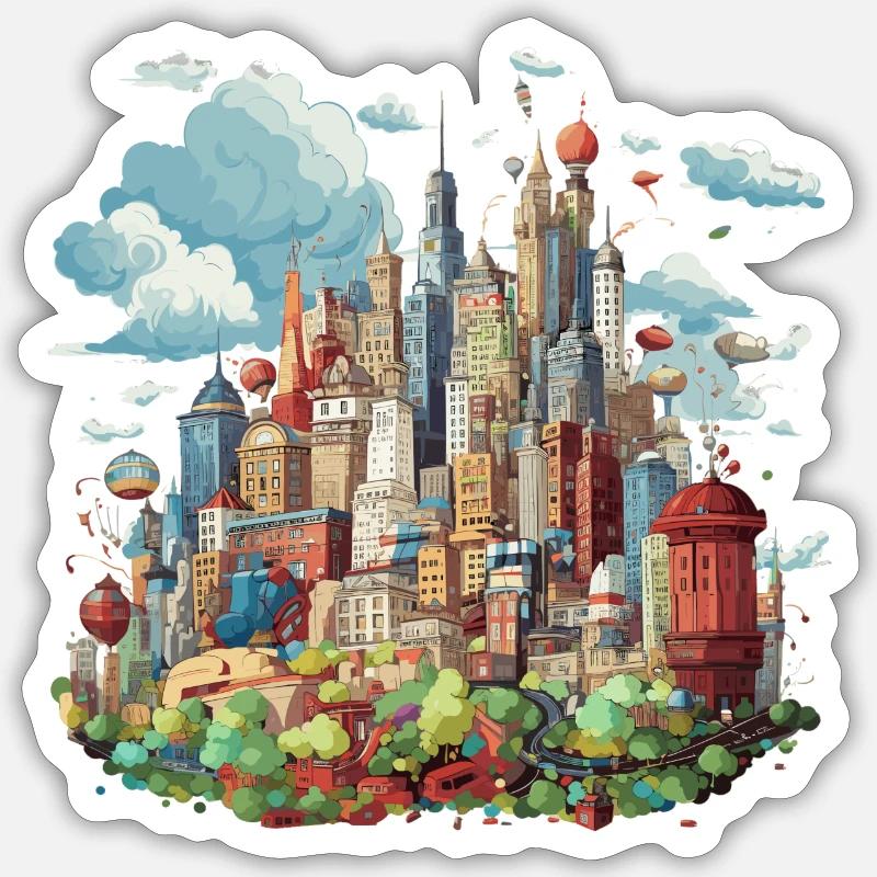 Sticker størrelse S (10 x 10 cm) - 
