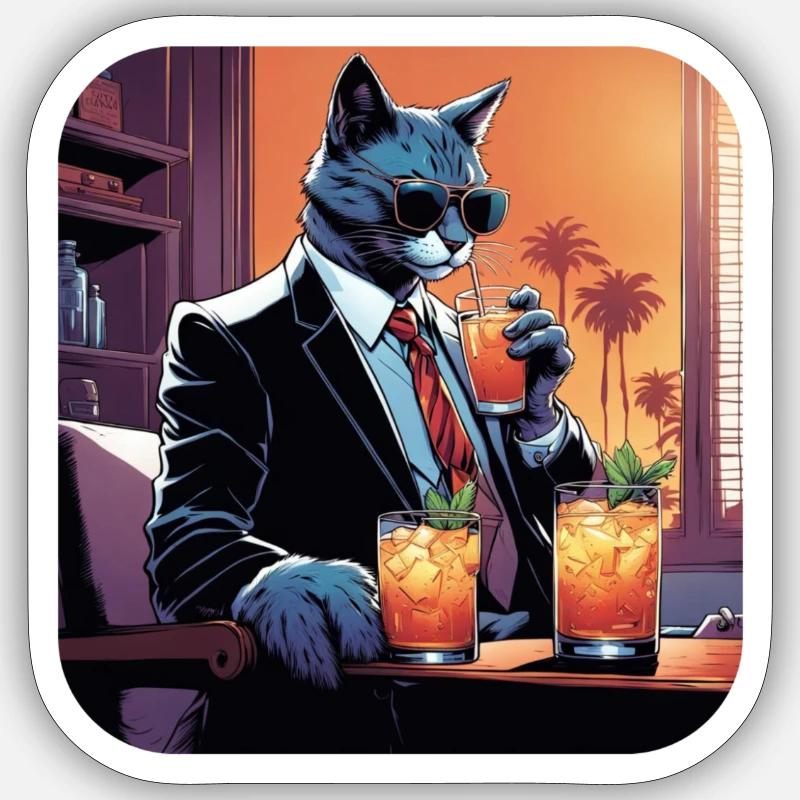 Sticker taille S (10 x 10 cm) - 