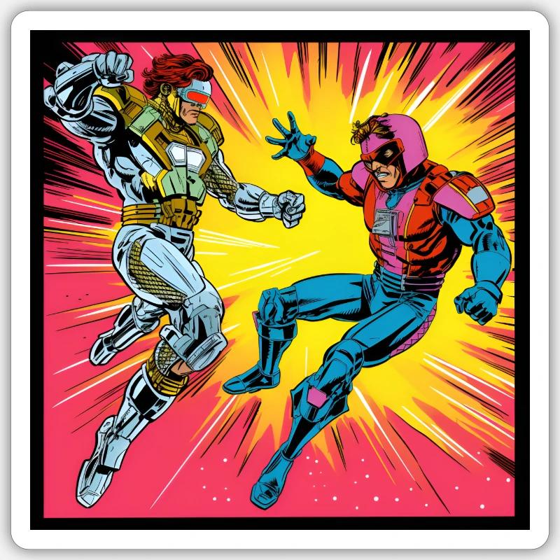 Held Sticker Größe S (10 x 10 cm)