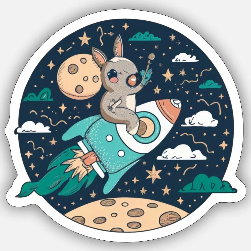 Sticker taille S (10 x 10 cm) - 