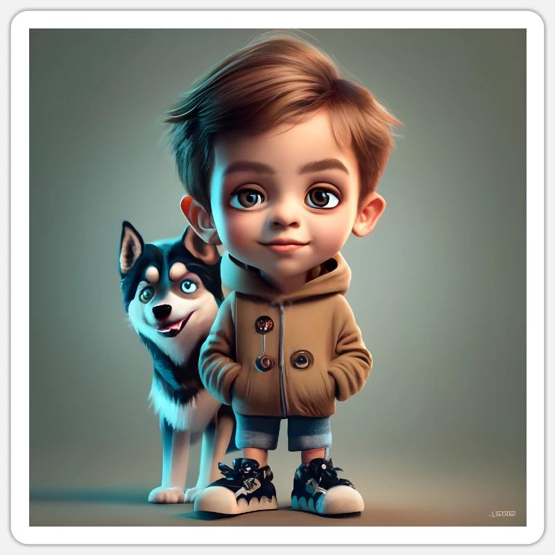 Sticker Größe S (10 x 10 cm) - 