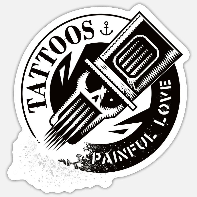Sticker Größe S (10 x 10 cm) - 