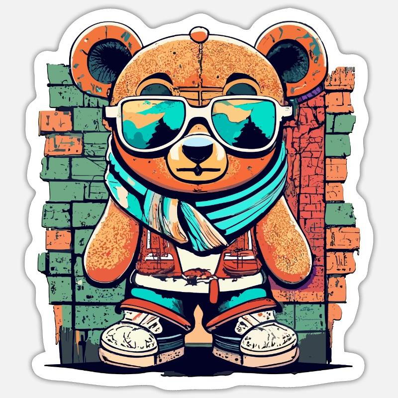 Sticker Größe S (10 x 10 cm) - 